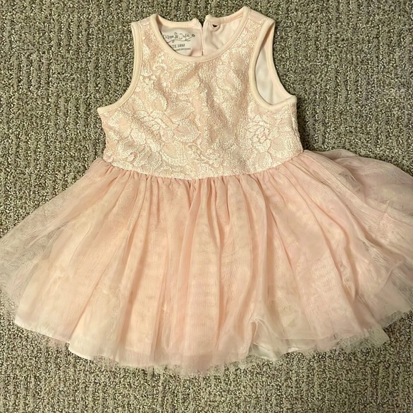 Pipa and Julie pink dress 18 month.  Excellent dress only worn once. - Picture 1 of 4